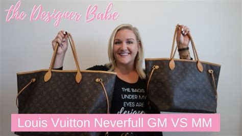 louis vuitton neverfull mm vs gm dimensions|Louis Vuitton size chart.